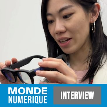 [CES 24] Des lunettes connectées d'à peine 60 grammes (Dongyao Nie, TCL)