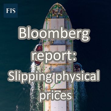 Bloomberg report reveals slipping physical prices in crude market! And a weekly market report.