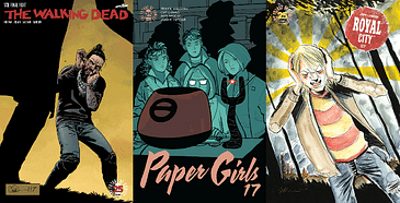 180: The Walking Dead #173; Paper Girls #17; Royal City #7
