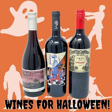 Wines for Halloween 2023! (Vine to Bar Chocolate, Wines to Pair with Halloween Party foods, Spooky wine labels)