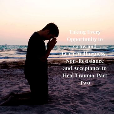 Episode 2 Season 2: Taking Every Opportunity to Grow and Learn: Willingness, Non-Resistance and Acceptance to Heal Trauma Part II