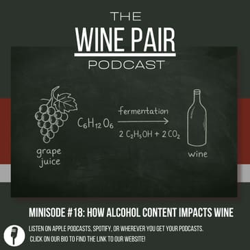 Minisode #18: How Alcohol Content Impacts Wine