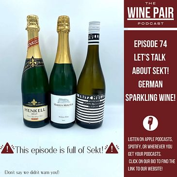Let’s Talk About Sekt! German Sparkling Wine! (Lots of Sekt jokes, AKA Secco)