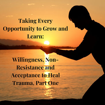 Episode 1 Season 2: Taking Every Opportunity to Grow and Learn: Willingness, Non-Resistance and Acceptance to Heal Trauma Part I