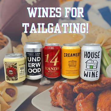 Wines for Tailgating! (Wines in a Can, top 10 tailgating foods and canned wines that go with them, top tailgating games, a can of wine is more wine than you think)