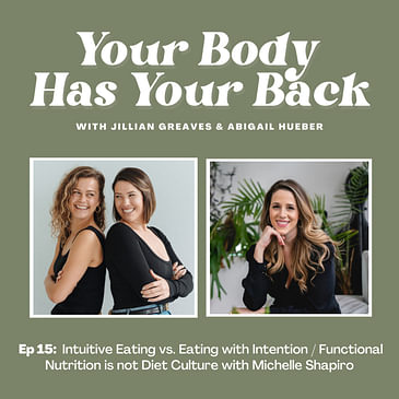 Intuitive Eating vs. Eating with Intention / Functional Nutrition is not Diet Culture with Michelle Shapiro