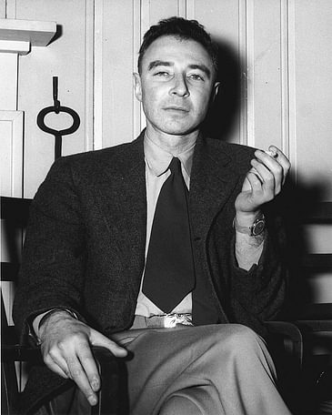 J. Robert Oppenheimer with Kai Bird