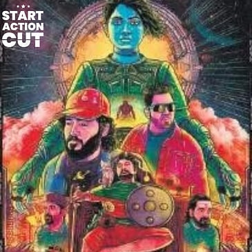 Gaganachari: Comical excavation of a dystopian sci-fi world set in Kerala (2024)