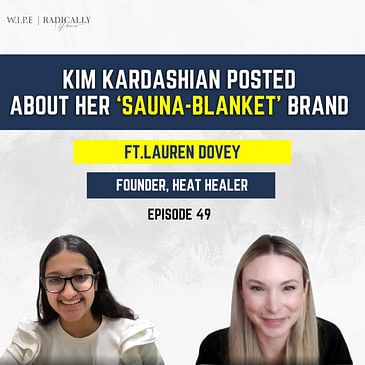 Kim Kardashian posted about her "Sauna-Blanket" Brand